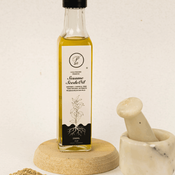 Cold-Pressed White Sesame Oil