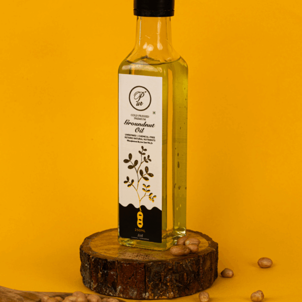 Cold-Pressed Groundnut Oil